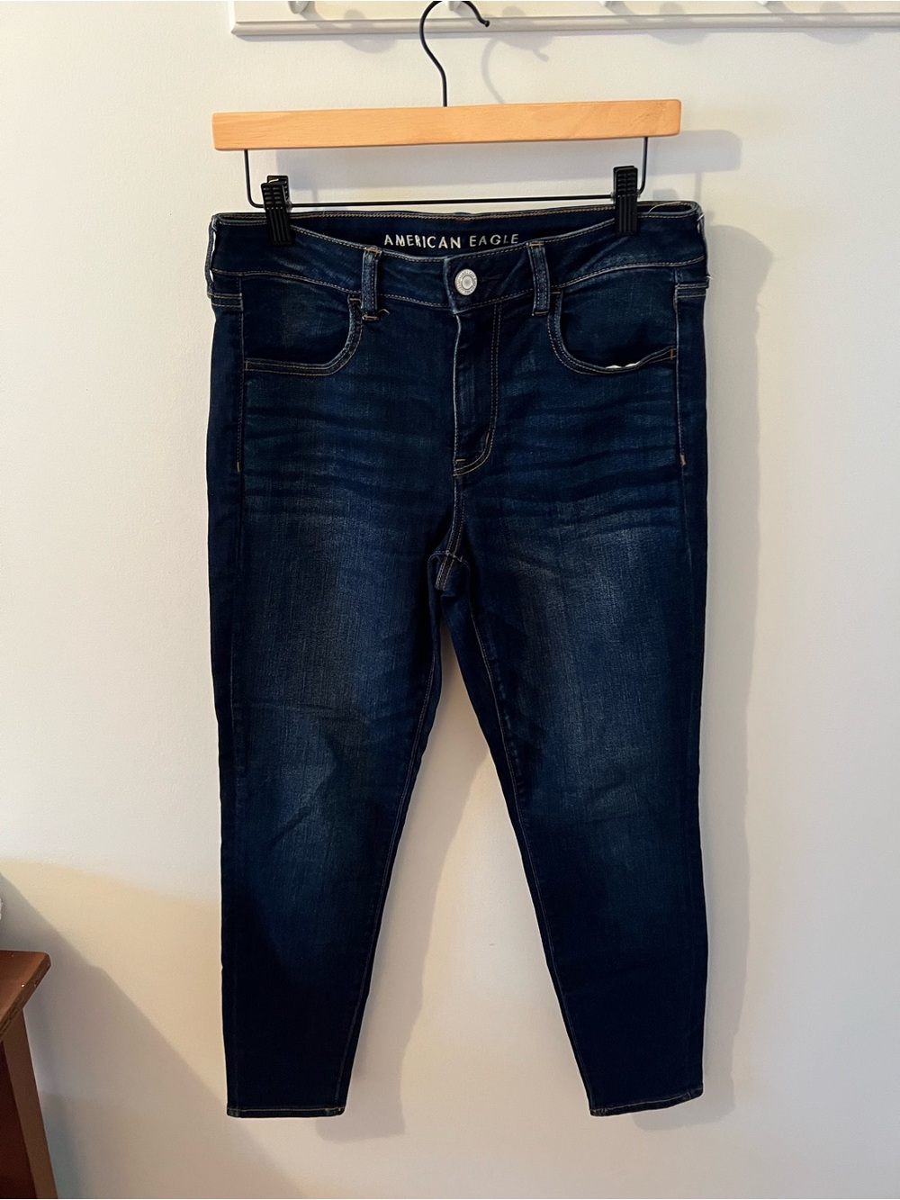 American Eagle Outfitters Dark Indigo Skinny Jeans